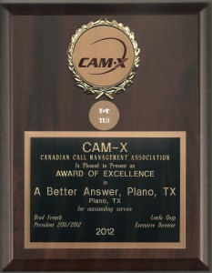 2012 CAMX Award of Excellence Top Ten Plano