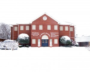 ABA's Dallas Office During the Snowstorm