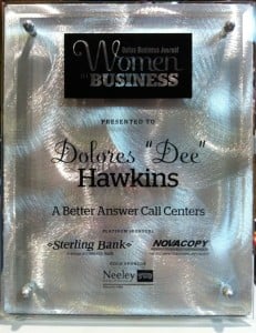 DBJ - Dee Hawkins as one of 2011 Women in Business Honorees