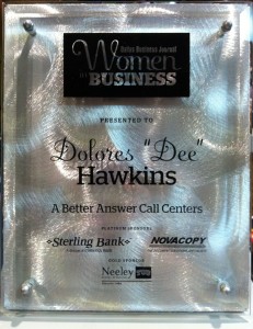 Women in Business 2011 Award