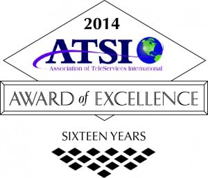 ATSI 2014 Award of Excellence